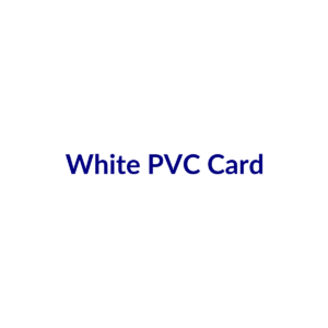 TAPTOCLIQ White PVC NFC Card