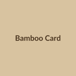 TAPTOCLIQ Bamboo NFC Card