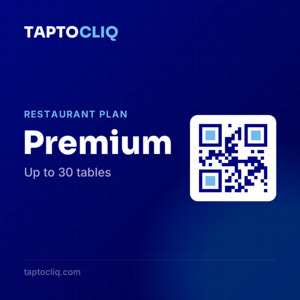 TAPTOCLIQ Restaurant Premium
